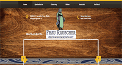 Desktop Screenshot of frau-rauscher.com