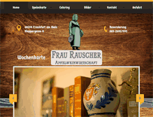 Tablet Screenshot of frau-rauscher.com